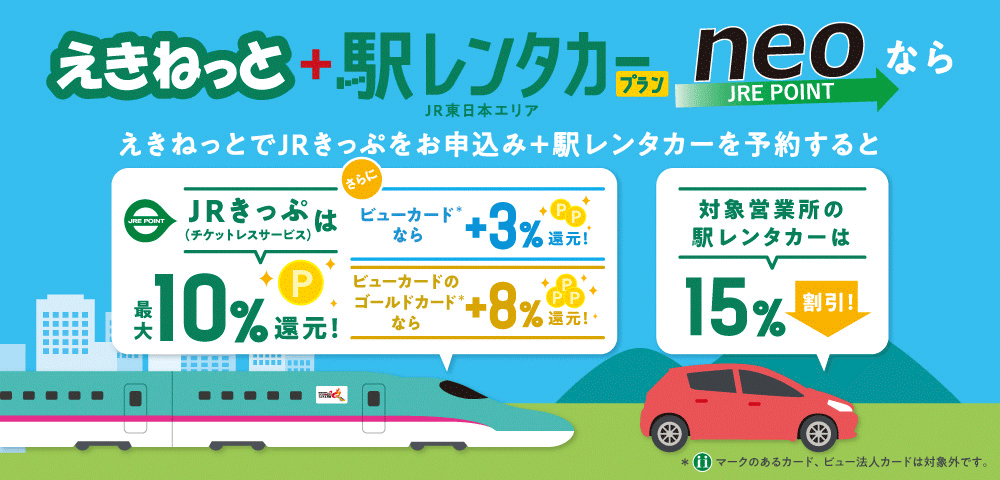 駅レンタカー えきねっと Jr東日本
